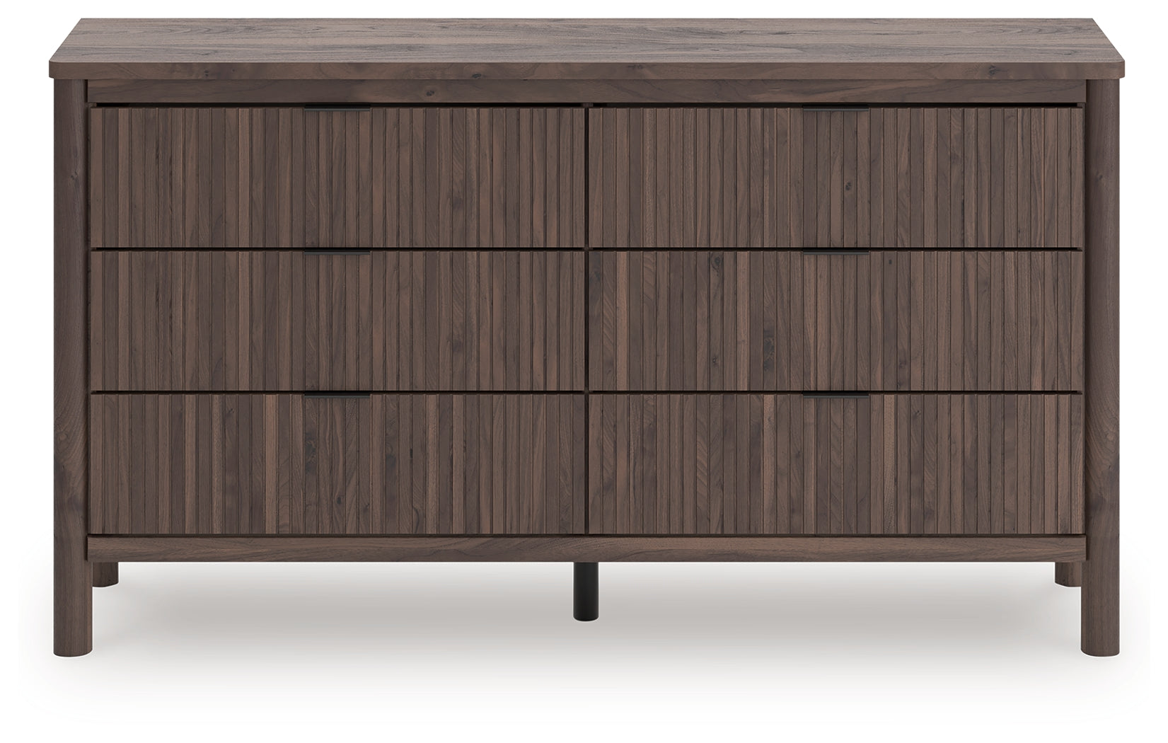 Pamytta Brown Six Drawer Dresser - Ornate Home