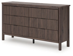 Pamytta Brown Six Drawer Dresser - Ornate Home