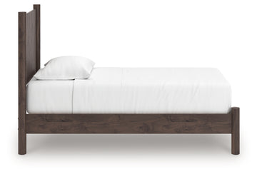 Pamytta Brown Twin Panel Platform Bed - Ornate Home