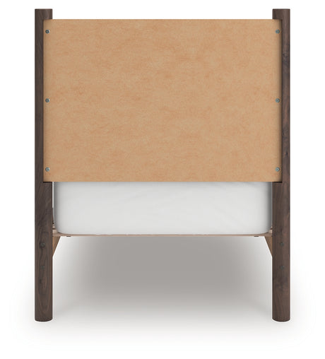 Pamytta Brown Twin Panel Platform Bed - Ornate Home