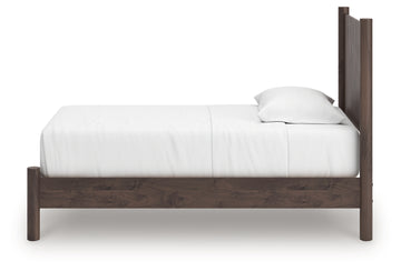 Pamytta Brown Twin Panel Platform Bed - Ornate Home