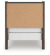 Pamytta Brown Twin Upholstered Panel Bed (Online Special Price) - Ornate Home