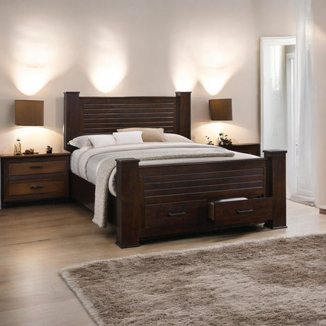 Panang Eastern King Bed - Ornate Home