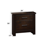 Panang Nightstand in Mahogany 23373 - Ornate Home
