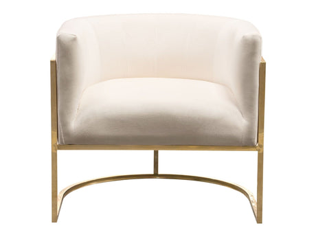 Pandora Cream Accent Chair - Ornate Home