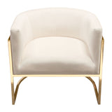 Pandora Cream Accent Chair - Ornate Home