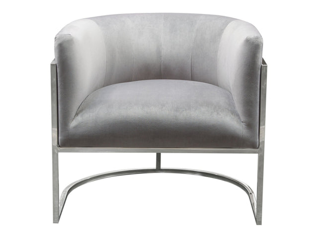 Pandora Grey Accent Chair - Ornate Home