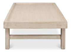 Panel Heritage Grey Large Wood Panel Coffee Table - Ornate Home