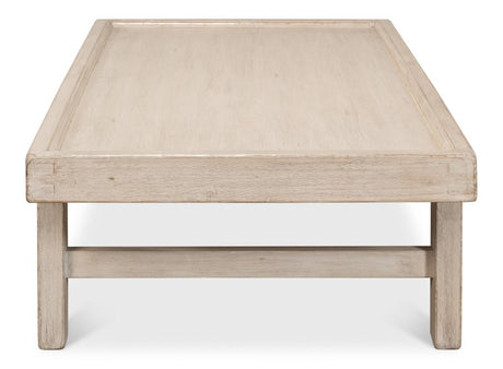 Panel Heritage Grey Large Wood Panel Coffee Table - Ornate Home