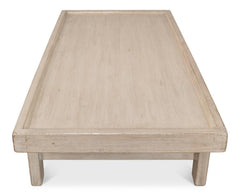 Panel Heritage Grey Large Wood Panel Coffee Table - Ornate Home