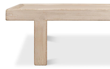 Panel Heritage Grey Large Wood Panel Coffee Table - Ornate Home