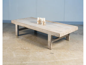 Panel Heritage Grey Large Wood Panel Coffee Table - Ornate Home