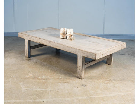 Panel Heritage Grey Large Wood Panel Coffee Table - Ornate Home