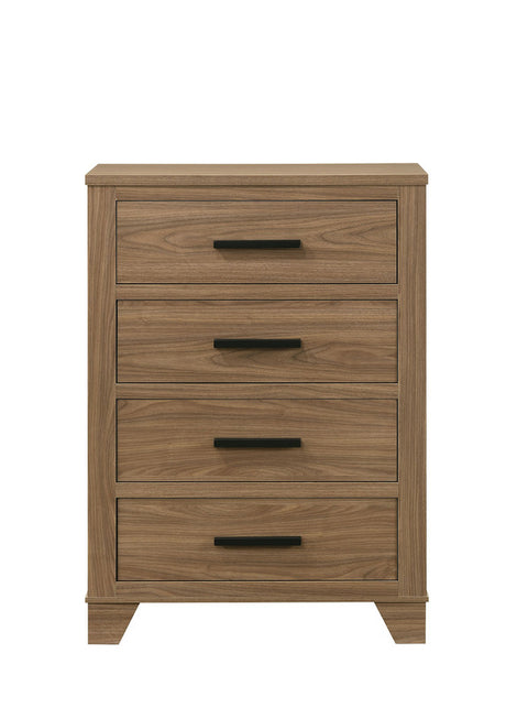 Panelli Walnut Chest - Ornate Home