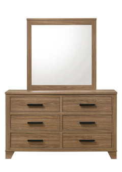 Panelli Walnut Dresser - Ornate Home