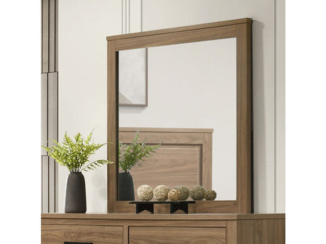 Panelli Walnut Mirror - Ornate Home