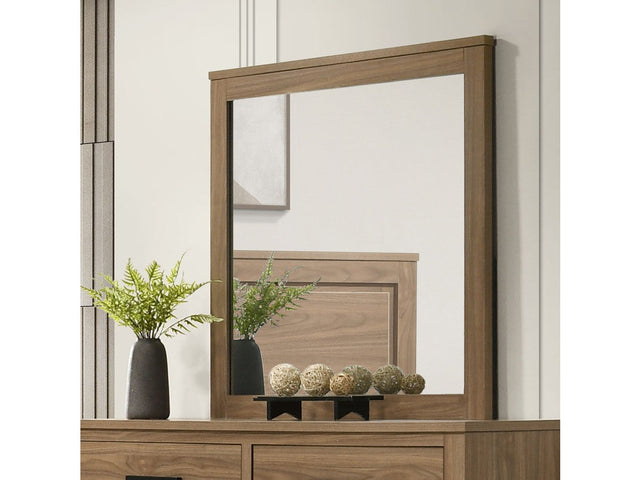 Panelli Walnut Mirror - Ornate Home