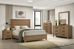 Panelli Walnut Mirror - Ornate Home
