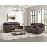 Panther Neono Brown 2-Piece Living Room Set - Ornate Home