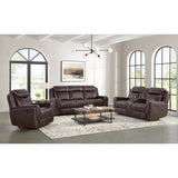 Panther Neono Brown Glider Motion Recliner - Ornate Home