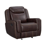 Panther Neono Brown Glider Motion Recliner - Ornate Home