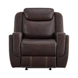 Panther Neono Brown Glider Motion Recliner - Ornate Home