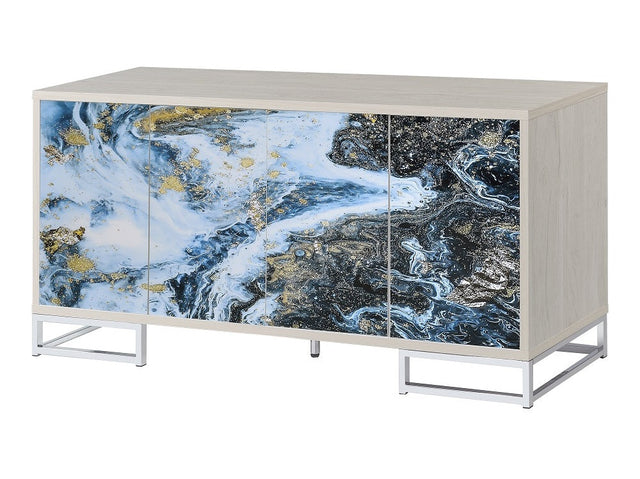 Panti Blue Console Cabinet - Ornate Home