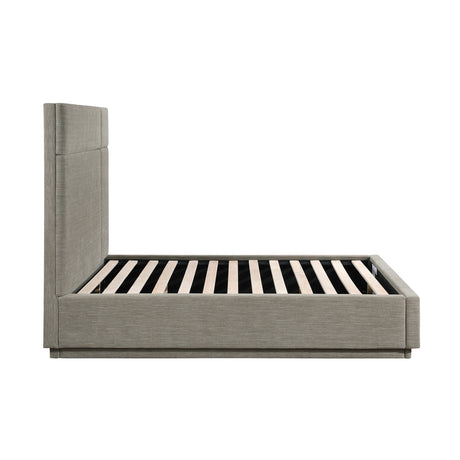 Paola Forest Green Full Platform Bed - Ornate Home