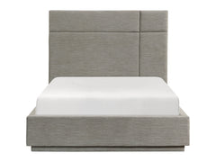 Paola Forest Green Queen Platform Bed - Ornate Home