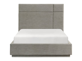 Paola Forest Green Queen Platform Bed - Ornate Home