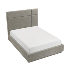 Paola Forest Green Queen Platform Bed - Ornate Home