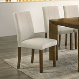 Paolino Antique Brown 7 Pc. Dining Table Set - Ornate Home