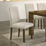 Paolino Antique Brown/Beige Side Chair (Set of 2) - Ornate Home