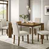 Paolino Antique Brown Dining Table - Ornate Home