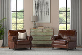 Papa's Brown Chair - Ornate Home