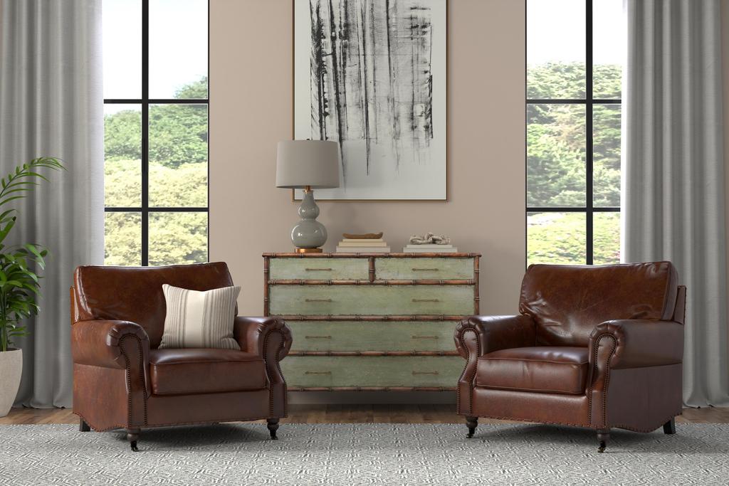 Papa's Brown Chair - Ornate Home