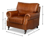 Papa's Brown Chair - Ornate Home