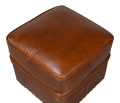 Papa's Brown Ottoman - Ornate Home