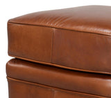 Papa's Brown Ottoman - Ornate Home
