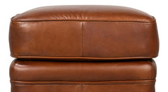 Papa's Brown Ottoman - Ornate Home