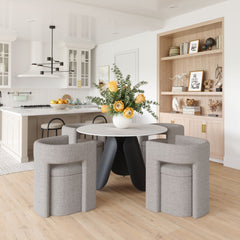 Papua Gray Dining Chair - Ornate Home
