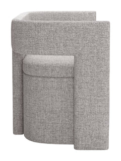 Papua Gray Storage Bench - Ornate Home