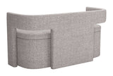 Papua Gray Storage Bench - Ornate Home