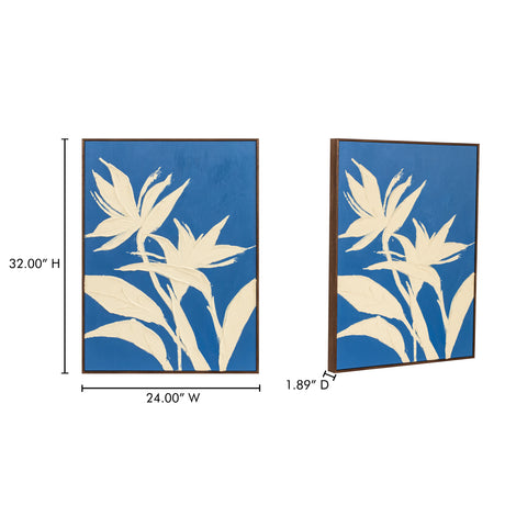 Paradis Multicolor 1 Framed Painting - Ornate Home