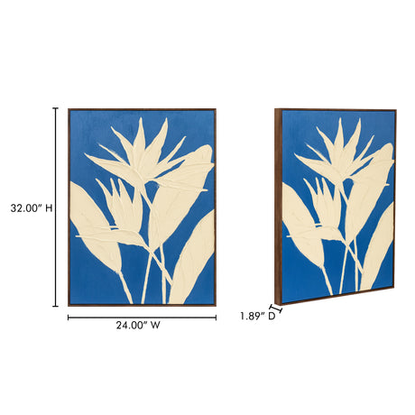 Paradis Multicolor 2 Framed Painting - Ornate Home