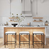Paradox Black/White Counter Stool - Ornate Home