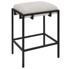 Paradox Black/White Counter Stool - Ornate Home