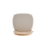 Paragon Dining Chair 1.0 with Cream Cushions in Nature and Cane (set of 4) - Ornate Home