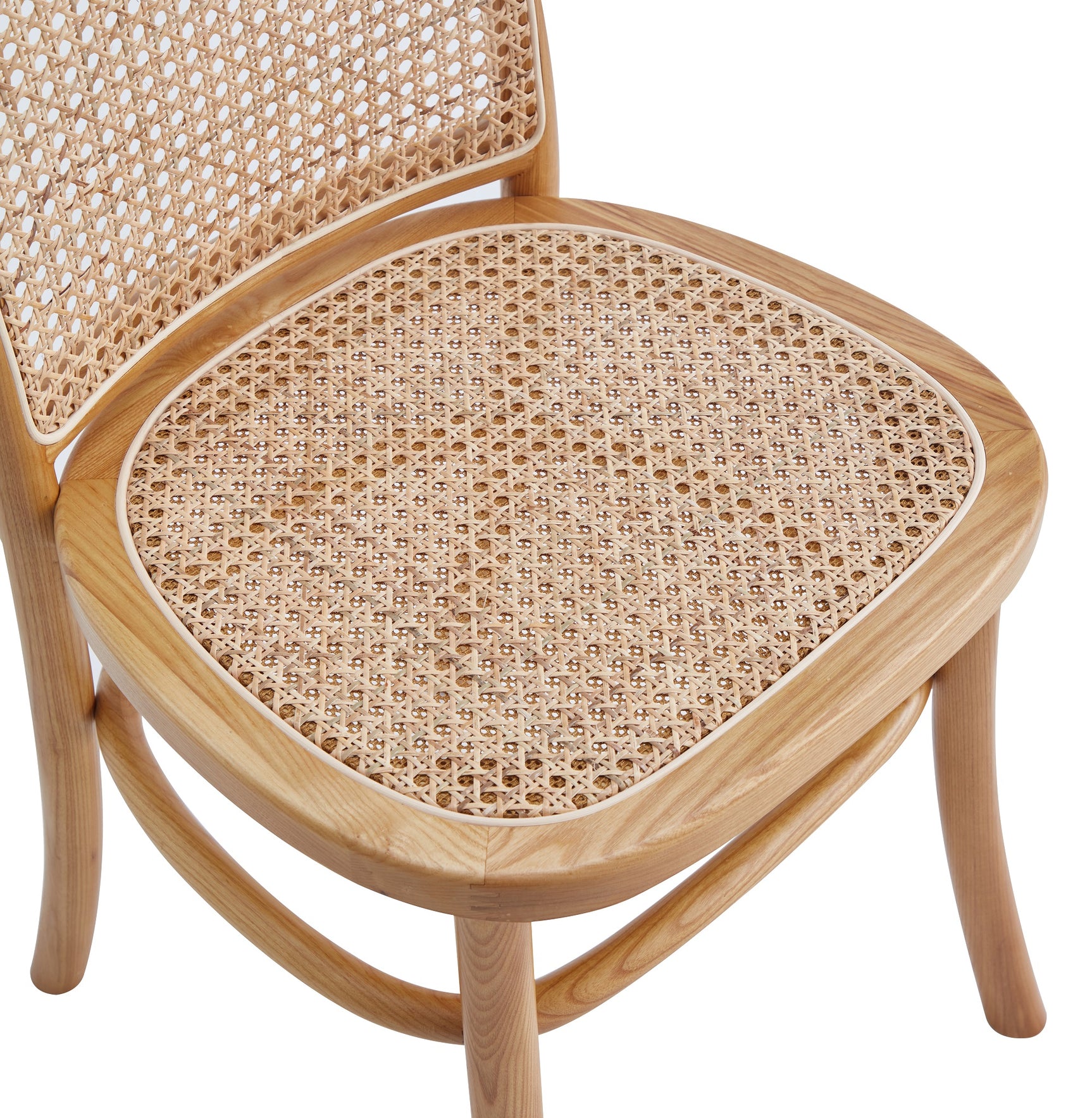 Paragon Dining Chair 2.0 in Nature and Cane (set of 2) - Ornate Home