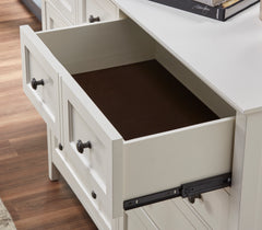 Paragon Eight Drawer Dresser in White - Ornate Home